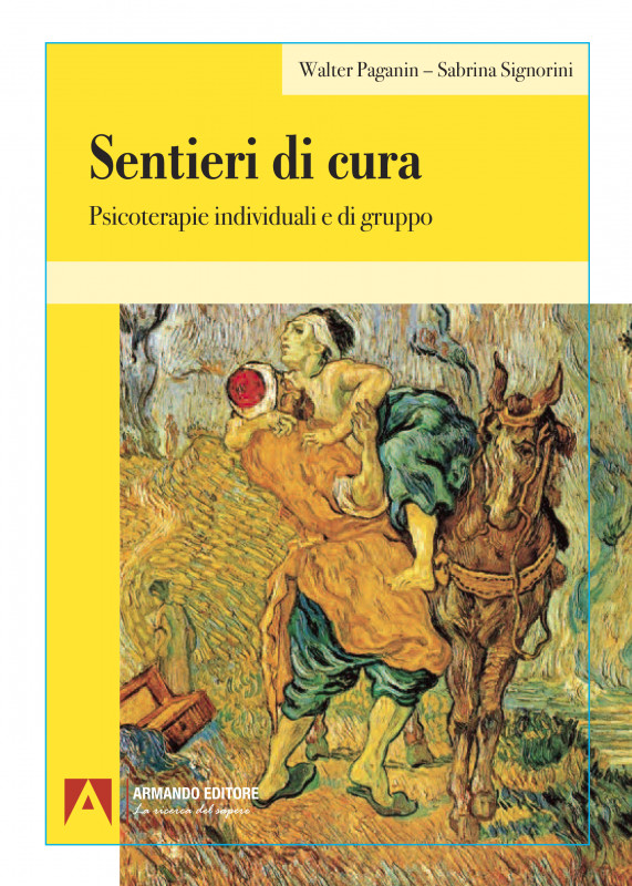 Armando Editore presenta il 18 Novembre 2021 in tutte le librerie e gli store on line: Sentieri di Cura, Psicoterapie individuali e di gruppo. Il testo si basa su concrete esperienze professionali degli Autori, Walter Paganin, psichiatra e Sabrina Signorini, psicologa e può costituire una occasione formativa per gli operatori della salute mentale che svolgono la loro attività in ambito privato, istituzionale e comunitario nei gruppi multifamiliari.