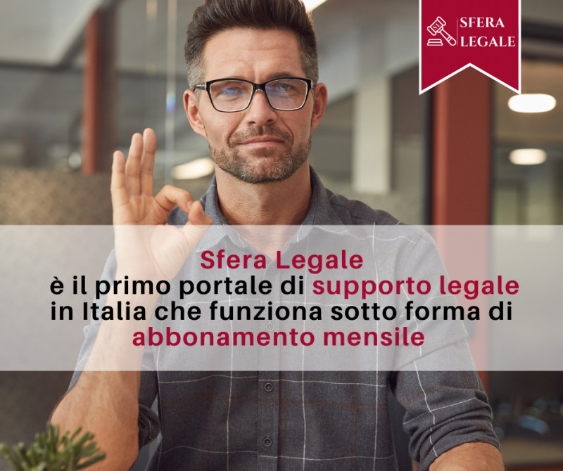 Nasce Sfera Legale, il nuovo servizio di supporto legale online accessibile a tutti.