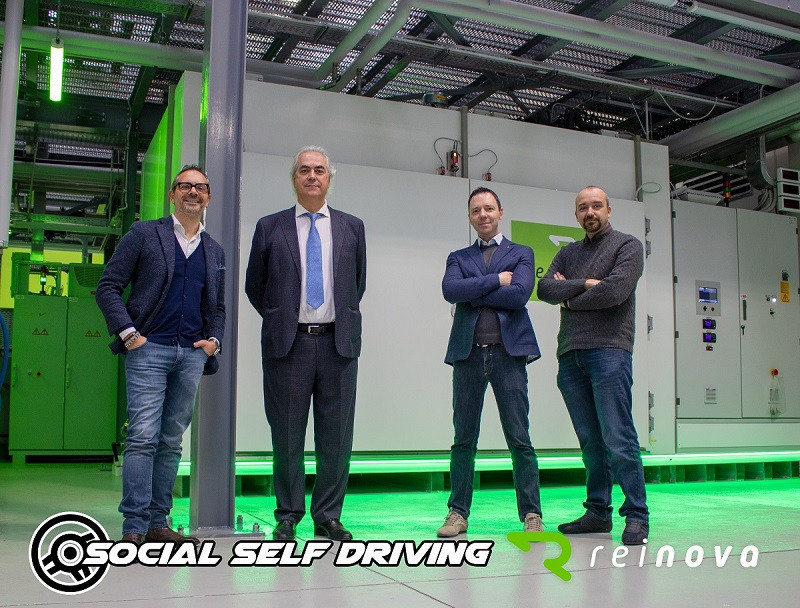 Reinova e Social Self Driving firmano l’accordo per lo sviluppo di un innovativo sistema di  Guida Autonoma e Semi-autonoma