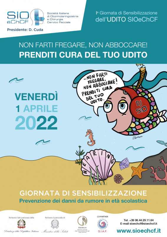 L’iniziativa della Società italiana di Otorinolaringoiatria (SIOeChCF) porterà incontri e screening in oltre cento città italiane. Cuda (presidente SIOeChCF): «La musica ad alto volume crea danni irreversibili come un turno in fabbrica»