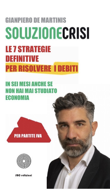 Il nuovo manuale pratico di Gianpiero De Martinis si rivolge a partite IVA e professionisti alle prese con situazioni di sovraindebitamento. L’Autore, commercialista esperto in crisi d’impresa, da 14 anni si occupa di aiutare imprenditori in difficoltà e per questo ha creato il network nazionale “Soluzione Crisi”.Il libro, con un linguaggio semplice e comprensibile, spiega in poche semplici mosse come affrontare i casi di eccessivo indebitamento venendone fuori nel migliore dei modi.